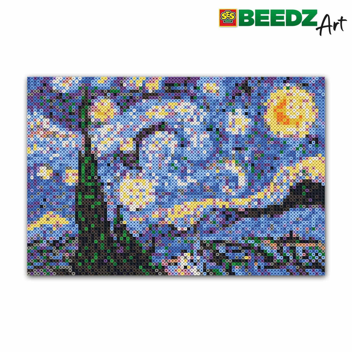 SES Beedz Art - Van Gogh, De Sterrennacht