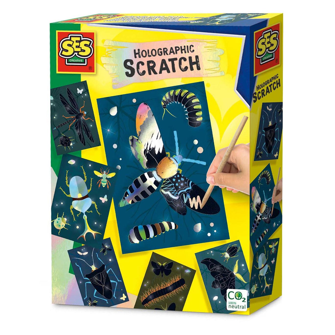 SES Holografisch Scratch Insecten