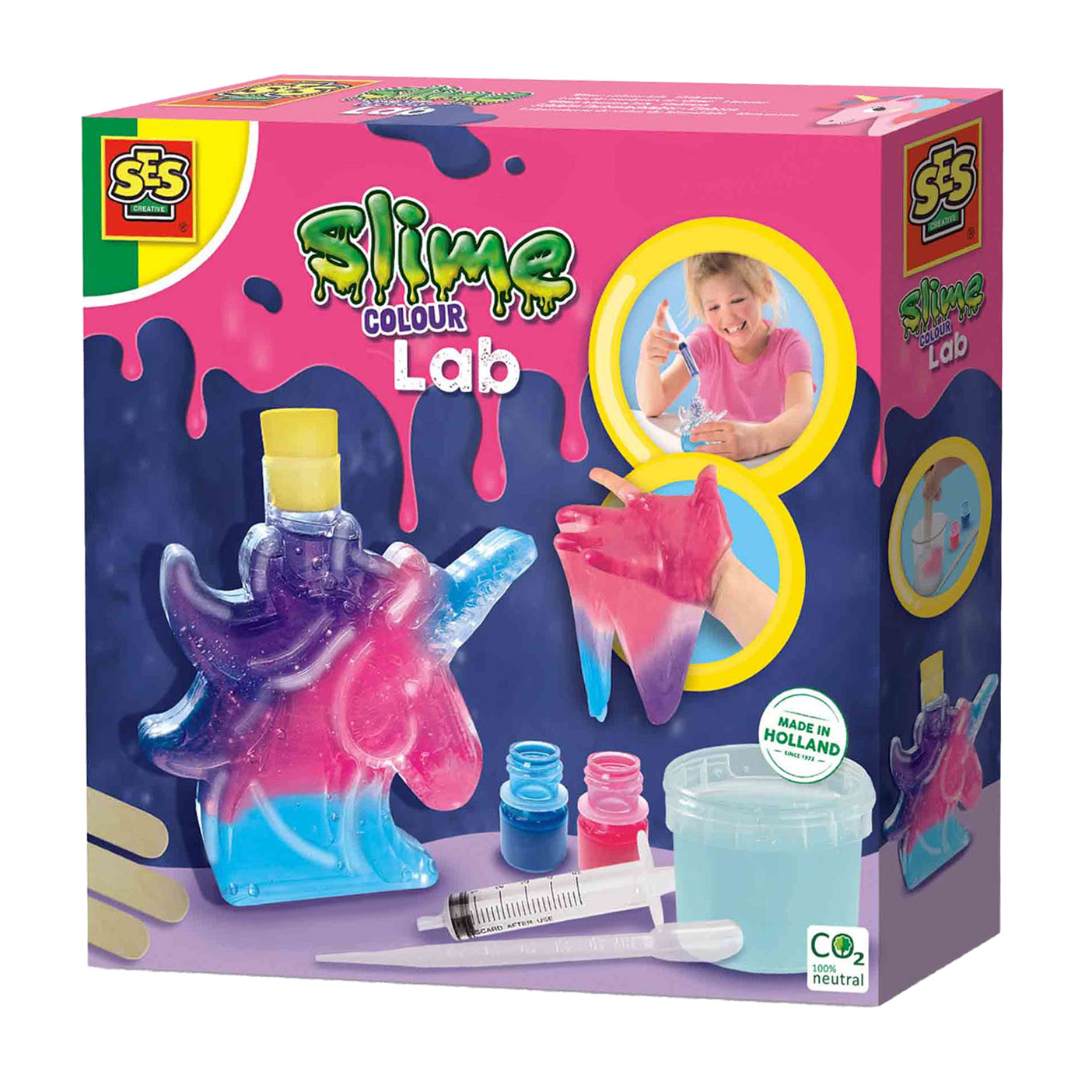 SES Slime Kleur Lab Unicorn