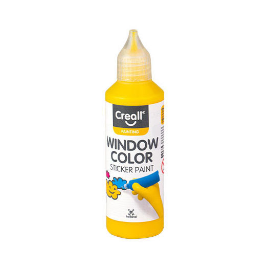 Creall Raamverf Donker Geel - 80ml
