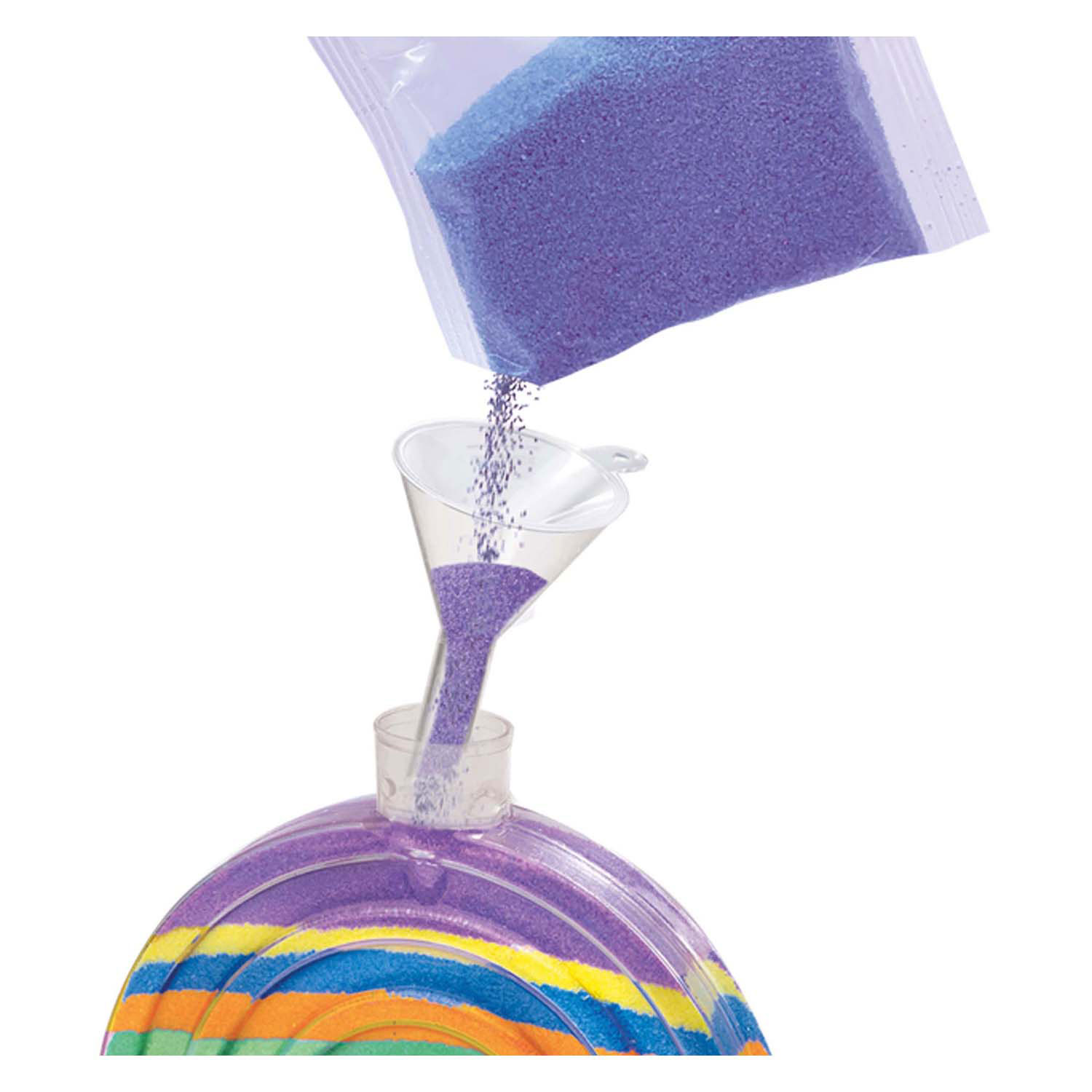 SES Galaxy Sand Art - Licorne et arc-en-ciel