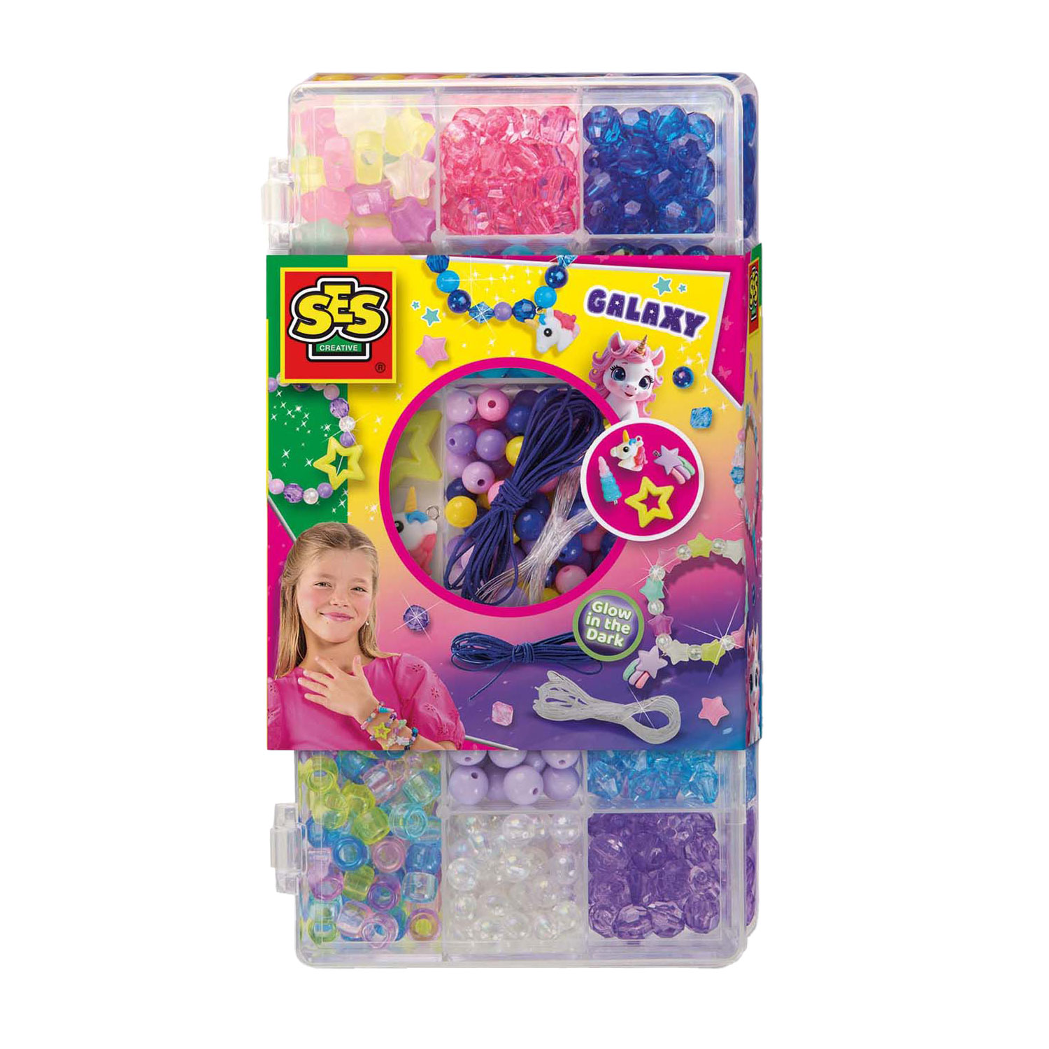 Ensemble de perles de bijoux SES Galaxy