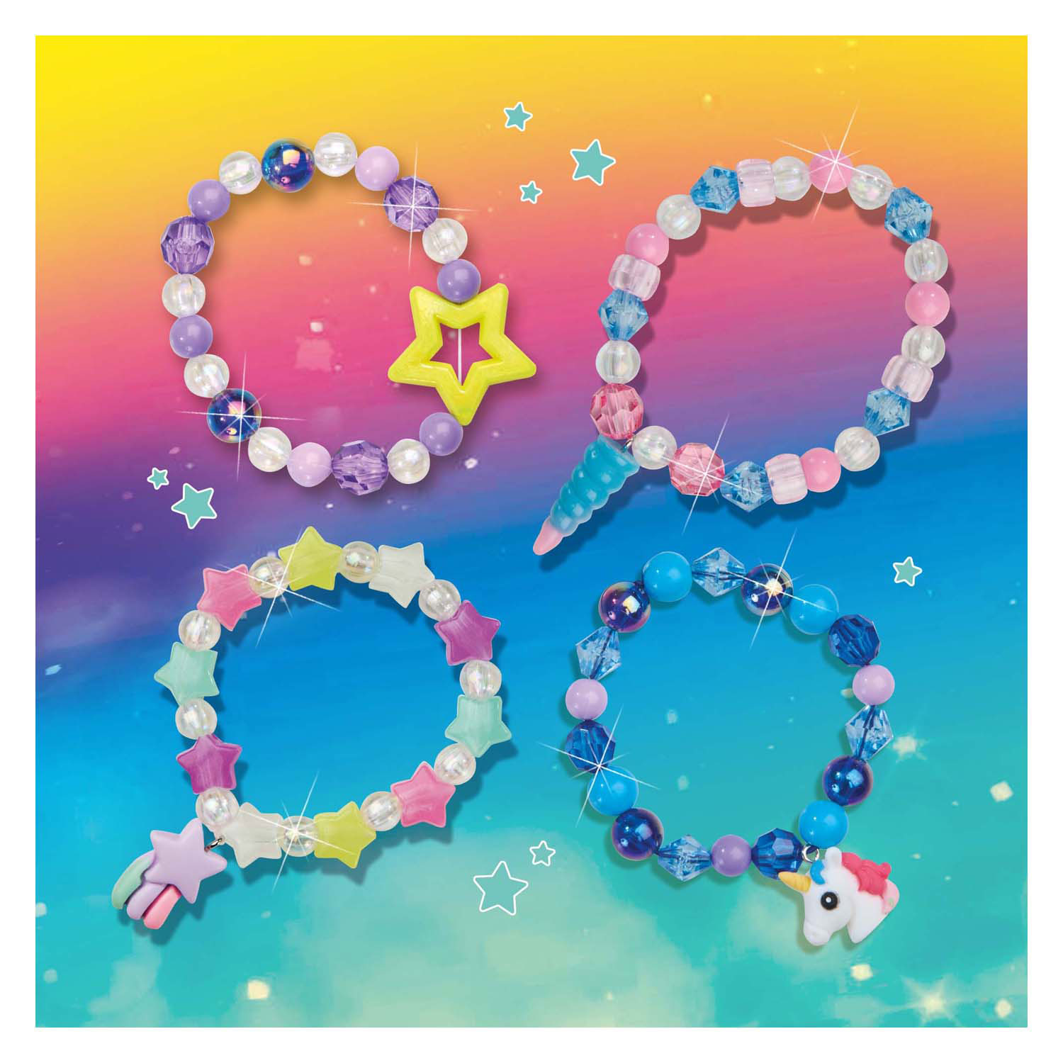 Ensemble de perles de bijoux SES Galaxy