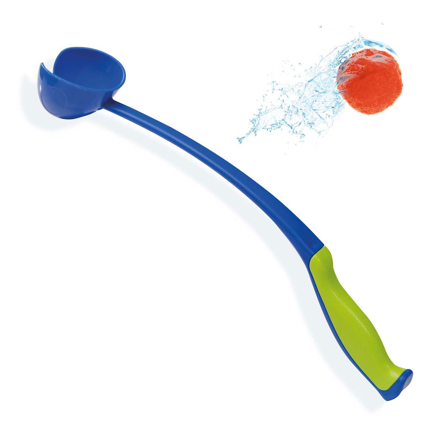 Lancement des boules d'eau SES Splash