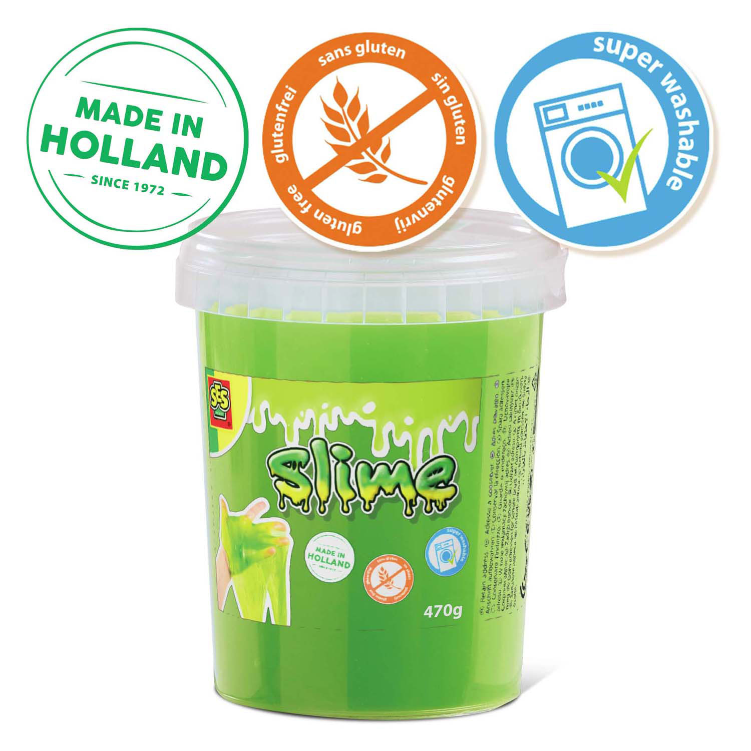 SES Slime - Neon Groen 470g