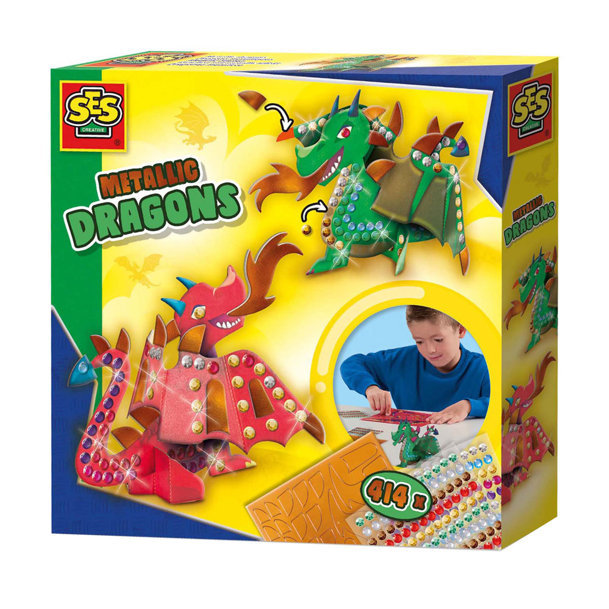 Dragons métalliques SES