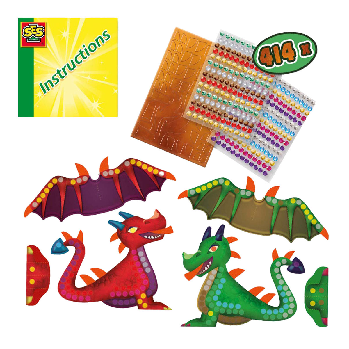 Dragons métalliques SES