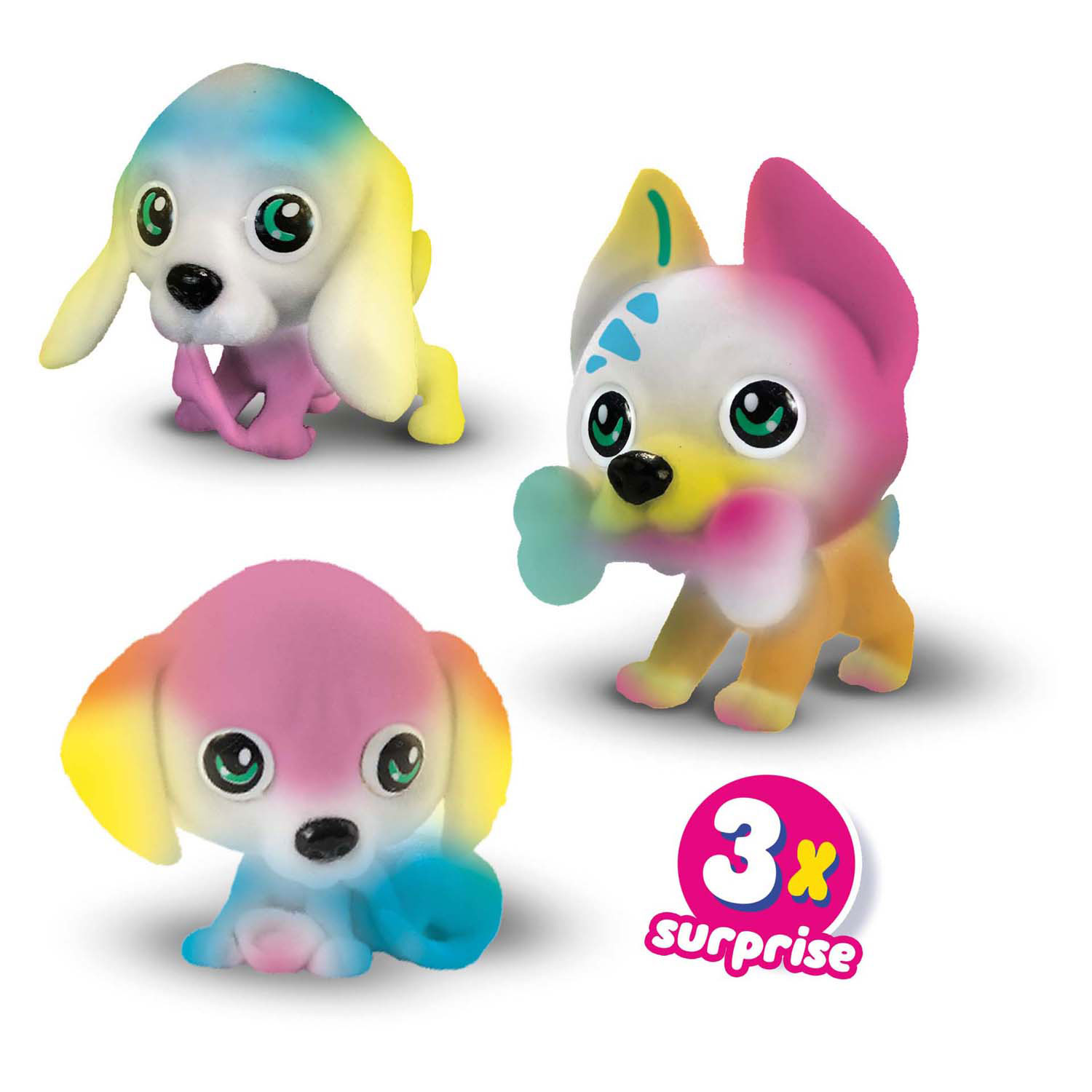 SES Blow Airbrush Pens - Puppy's Surprise, 3st.