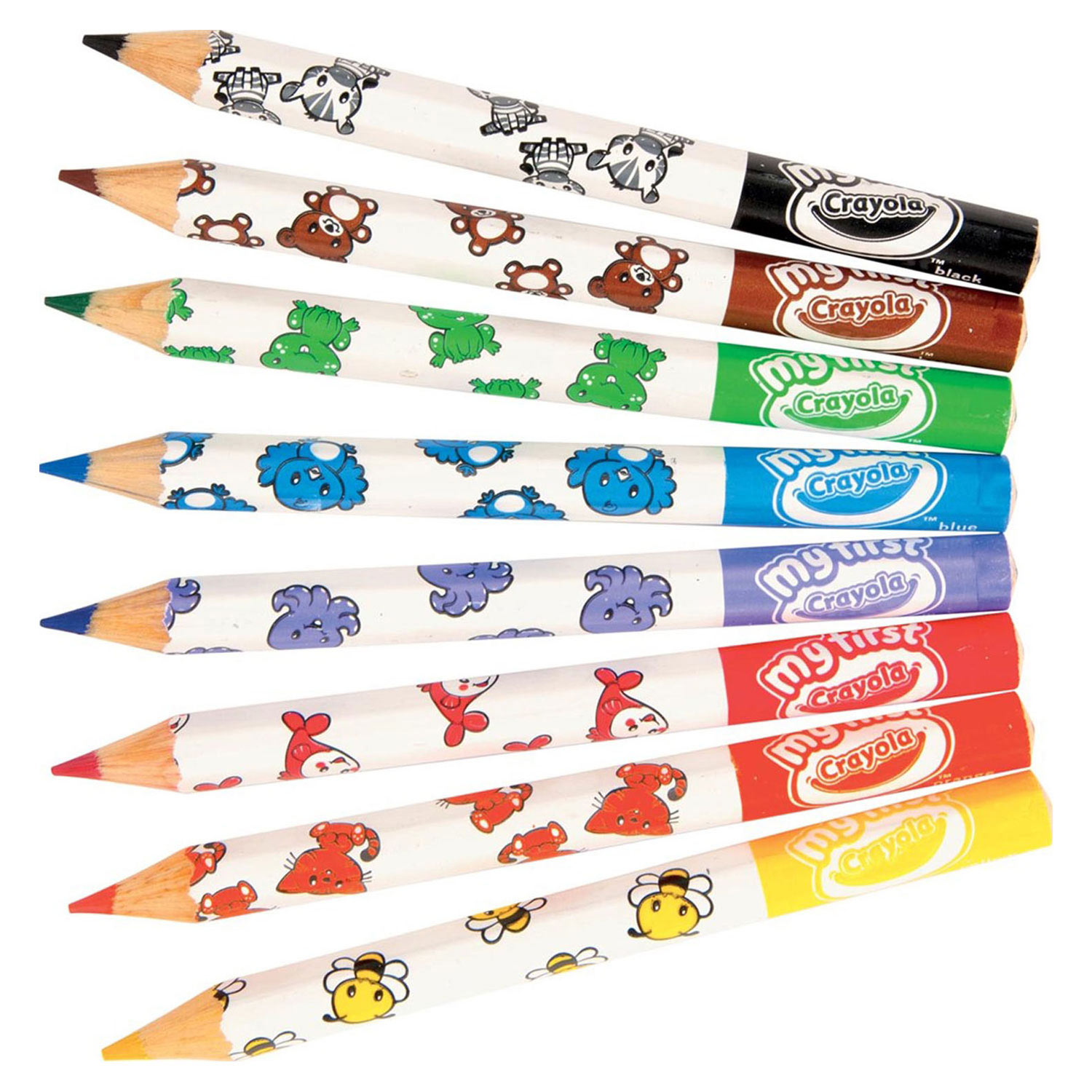 AMIGO 36789 Crayola Mini Kids Buntstifte groß 8 Stück Stifte Malstifte Kreativ C 