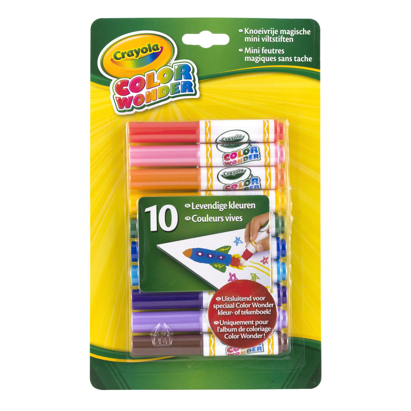 Crayola Color Wonder 10 Mini viltstiften