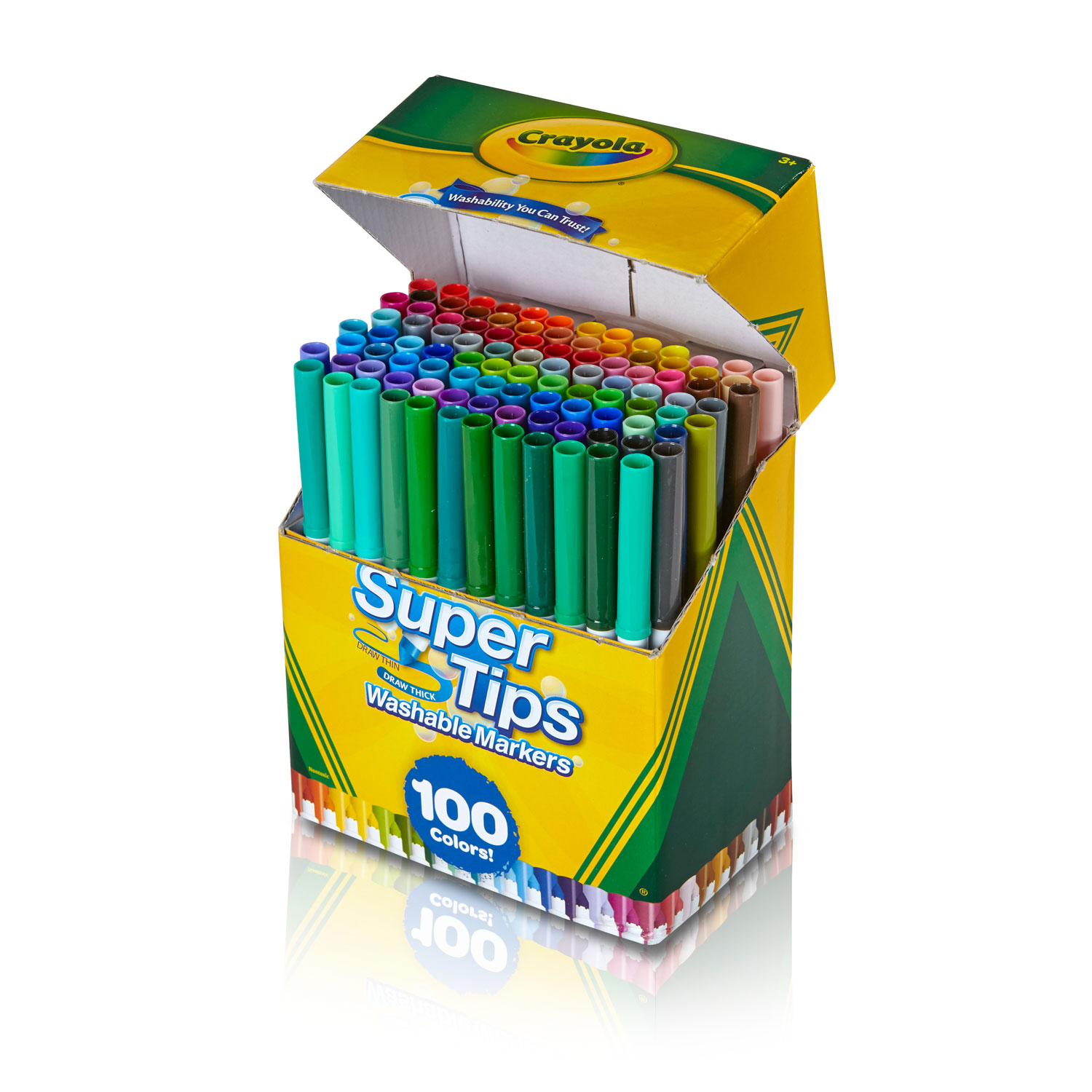 Crayola Viltstiften met Superpunt, 100st.