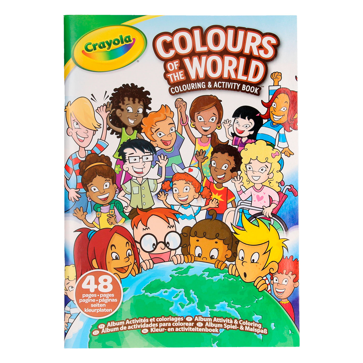 Crayola Colors of the World Kleurboek online Lobbes Speelgoed