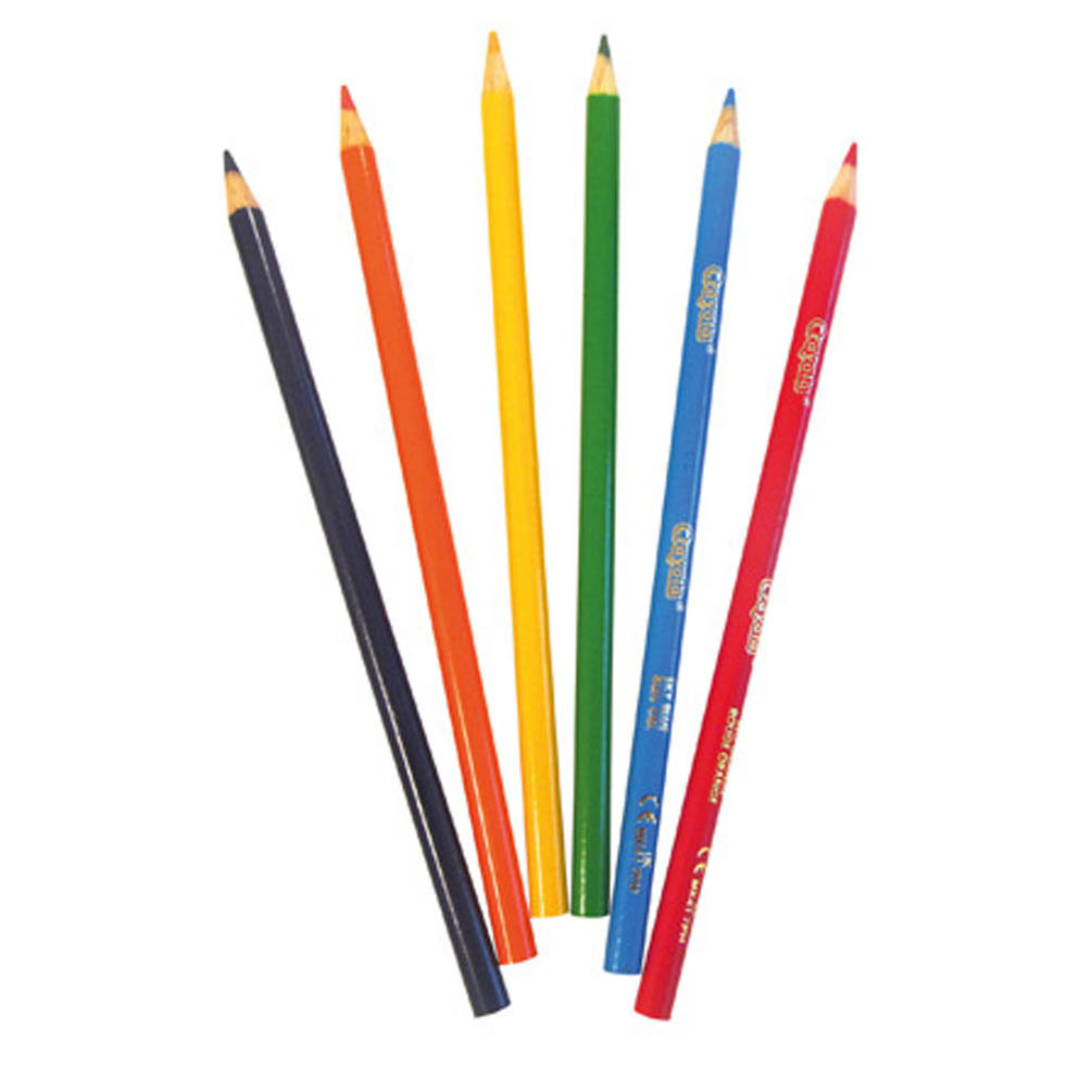 Crayons de couleur Crayola , 12 pièces.
