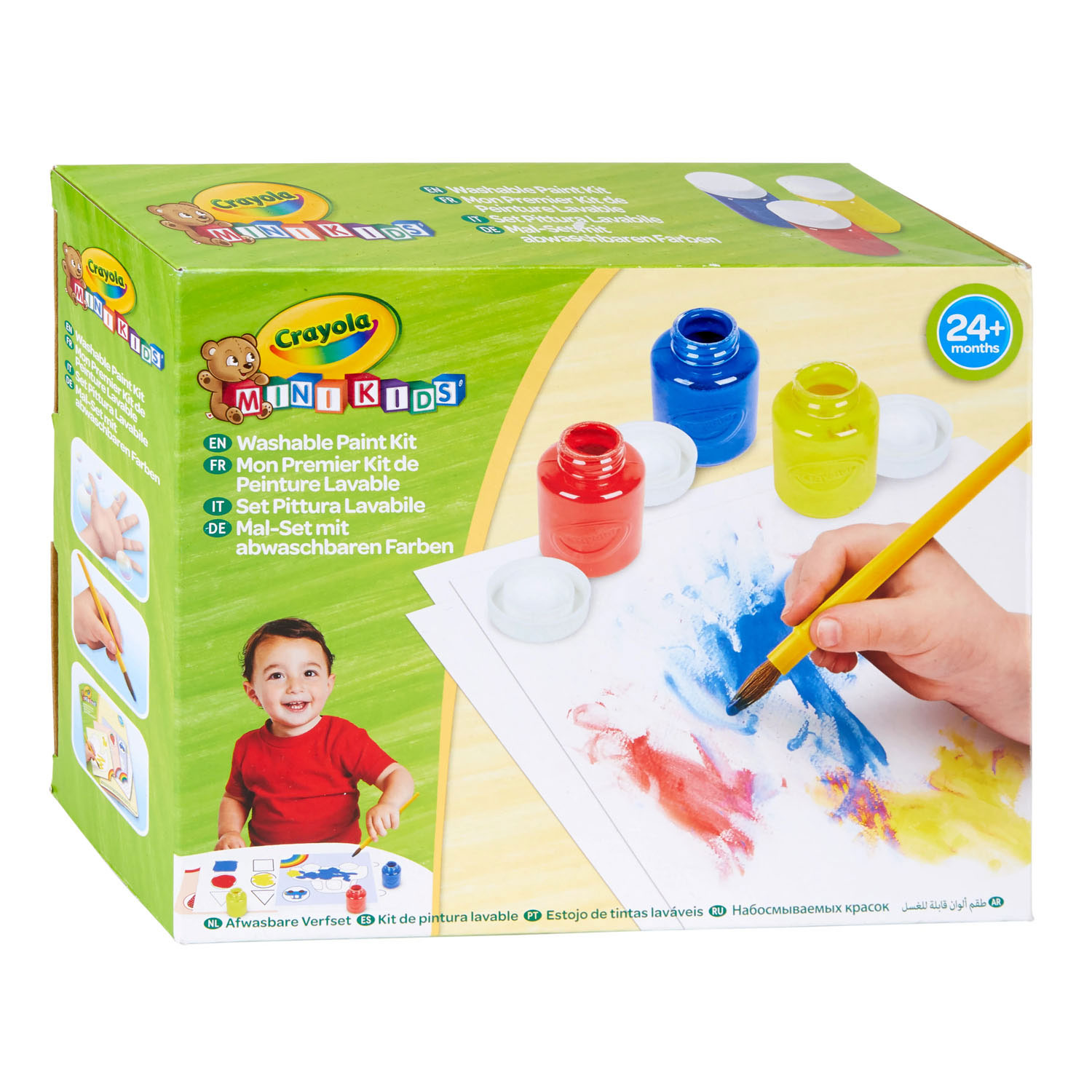 Ensemble de peinture lavable Crayola Mini Kids