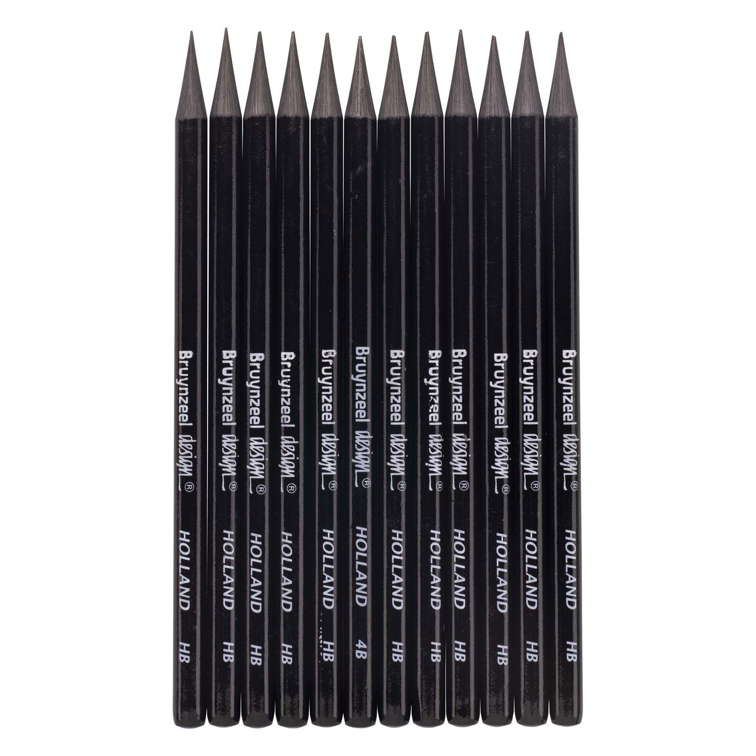 Bruynzeel Design Graphite Hb Grafietstift - 12st.