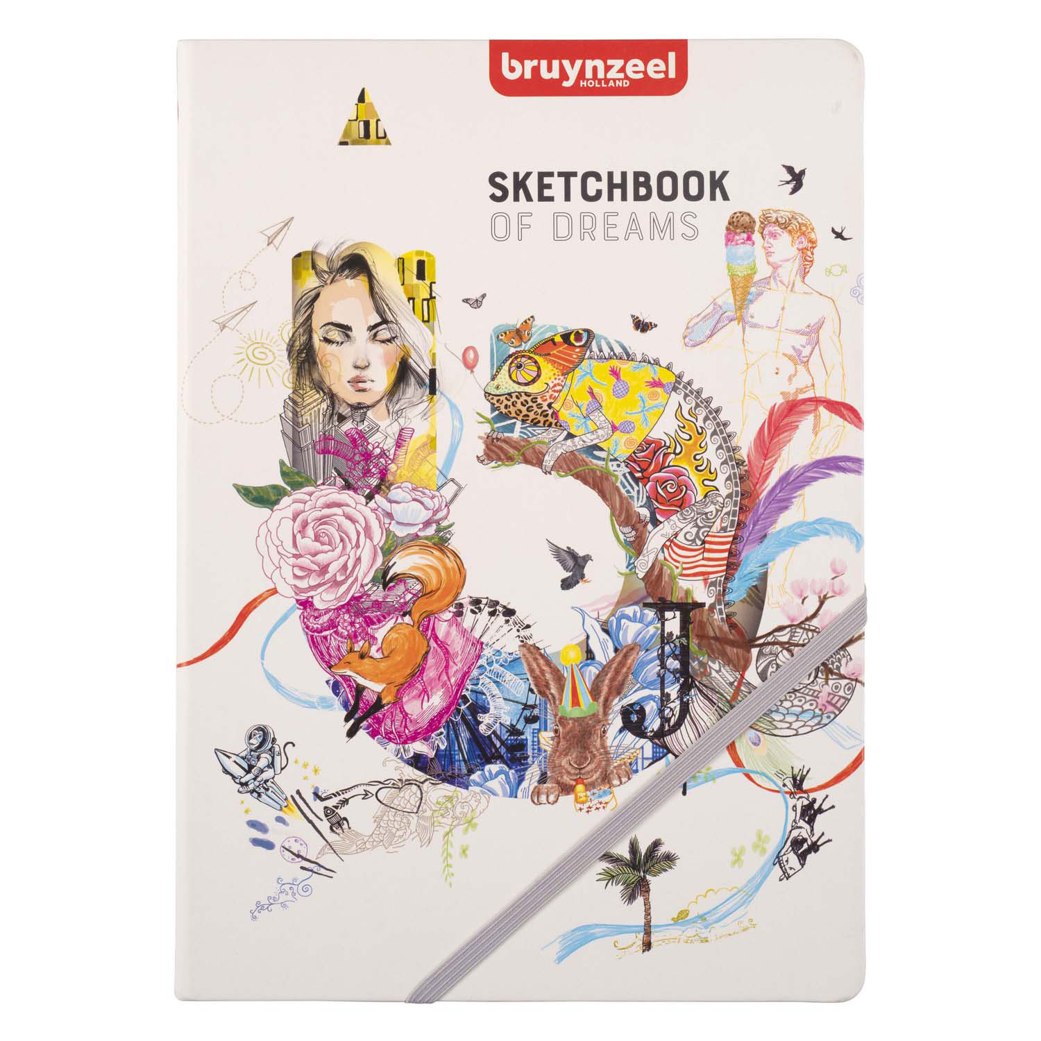 Bruynzeel Creatives Schets/Notitieboek A4 140 G/M 80 Vellen