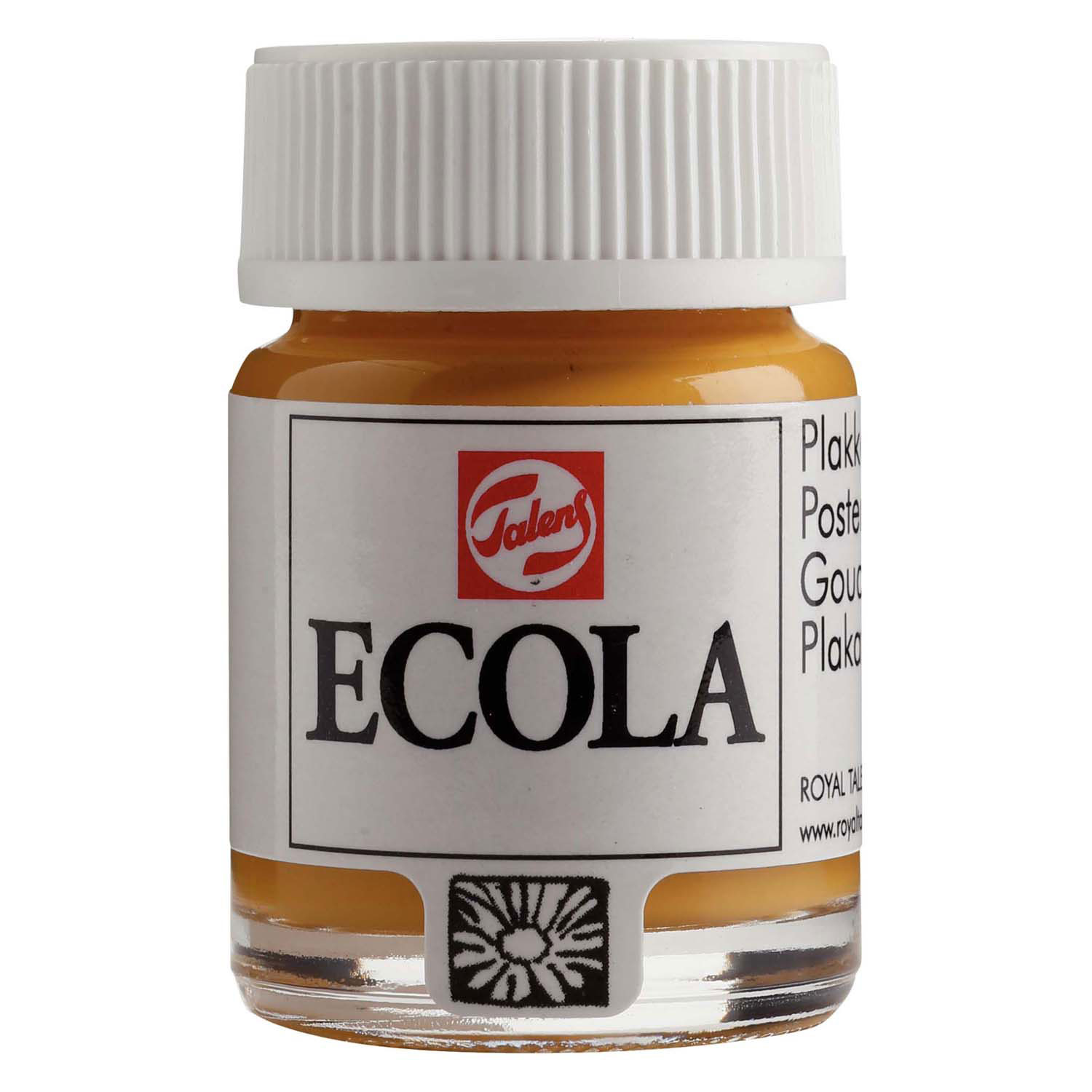 Ecola Plakkaatverf Fles 16ml Gele Oker 227