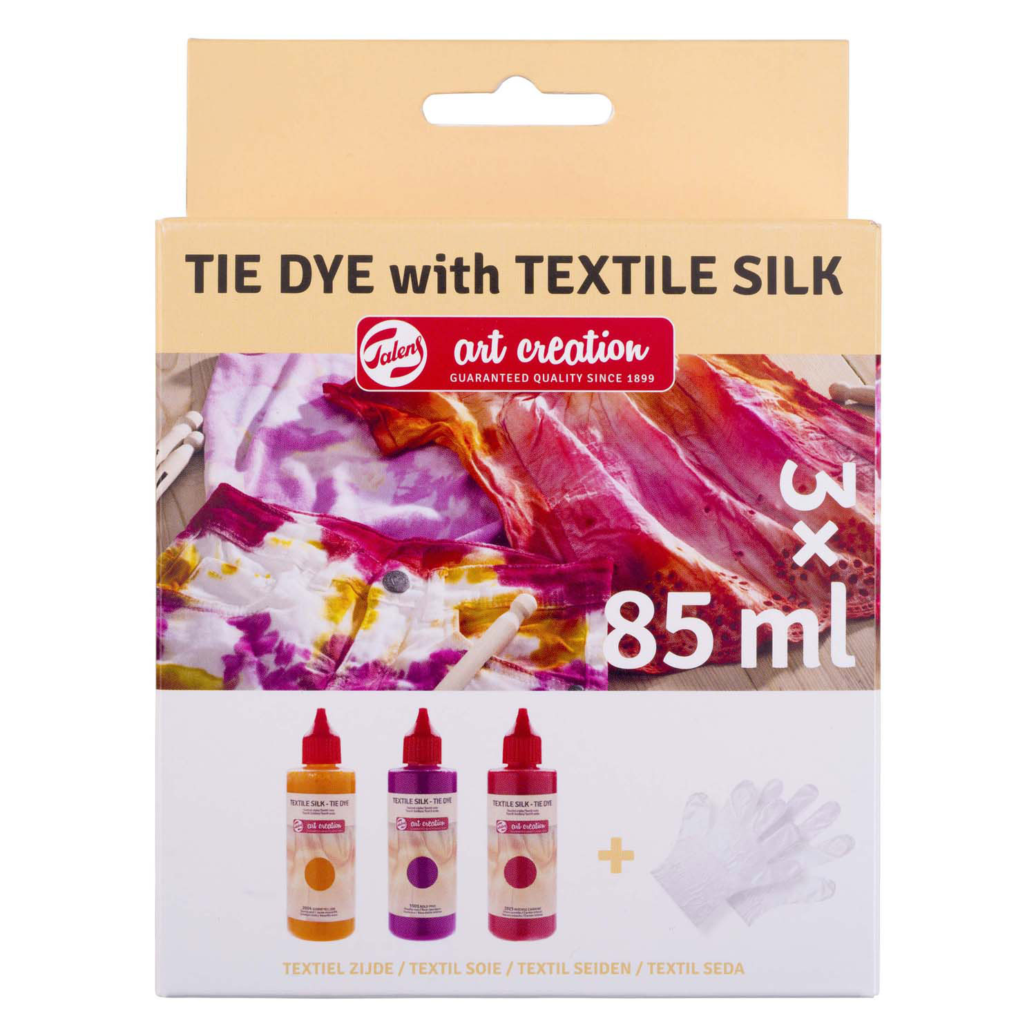 Talens Art Creation Tie-Dye Set Roze, 3x 85ml