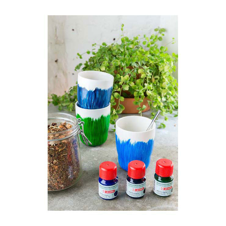 Talens Art Creation Glas & Porselein Transp. 4x30ml Blauw