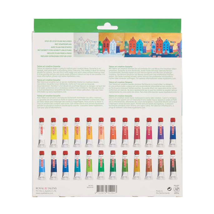 Talens Art Creation Gouache Set 24x12ml