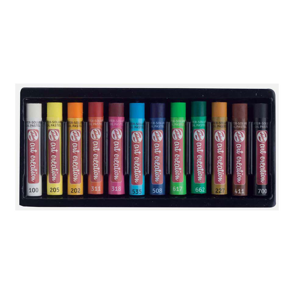 Talens Art Creation Wateroplosbare Oliepastels Set 12