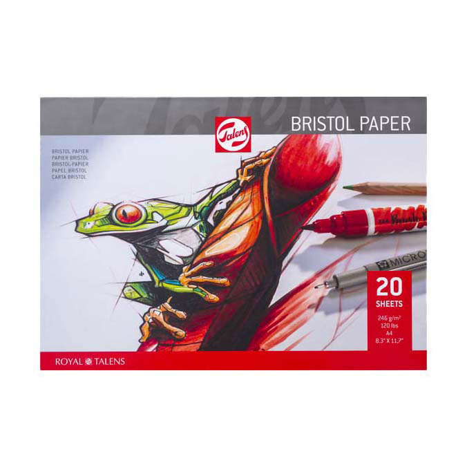 Talens Bristol Papier A4 246 G/M2 20 Vellen