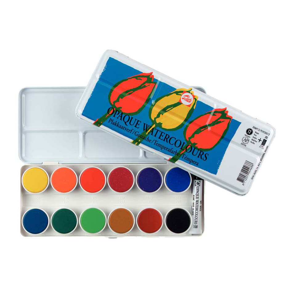 Talens Dekkende Aquarelverf Set 30Mp12