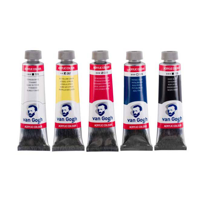 Van Gogh Acrylverf Primaire Mengset, 5x40ml