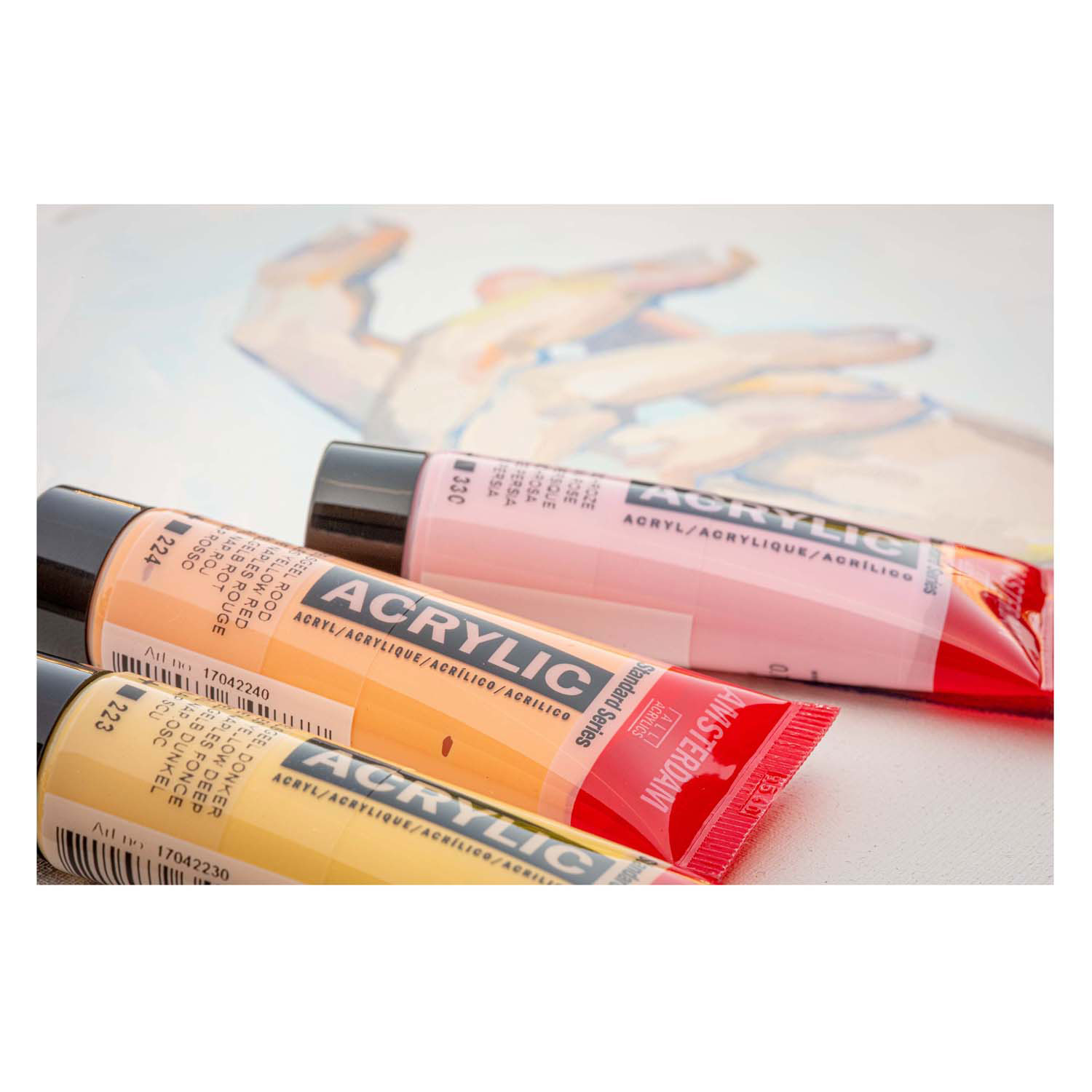 Amsterdam Standard Series Acrylverf Pastel Set 20ml, 12dlg.