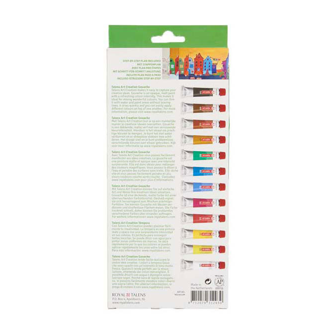 Talens Art Creation Gouache Set 12x12ml