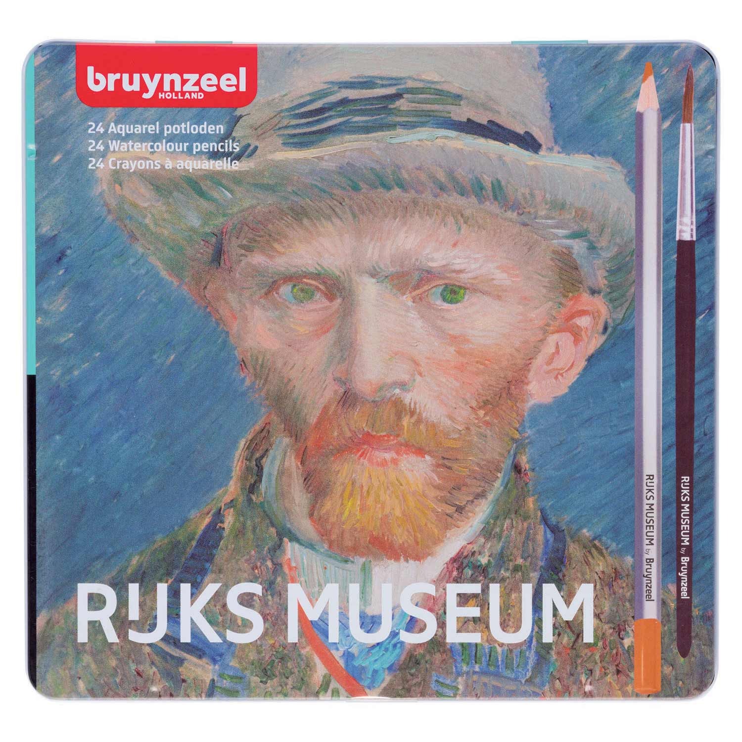 Crayons aquarelle Bruynzeel Rijksmuseum, 24 pcs.