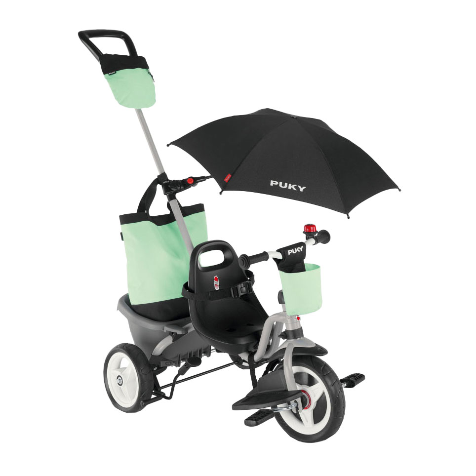 Puky Ceety Confort Tricycle 4en1 - Gris Clair