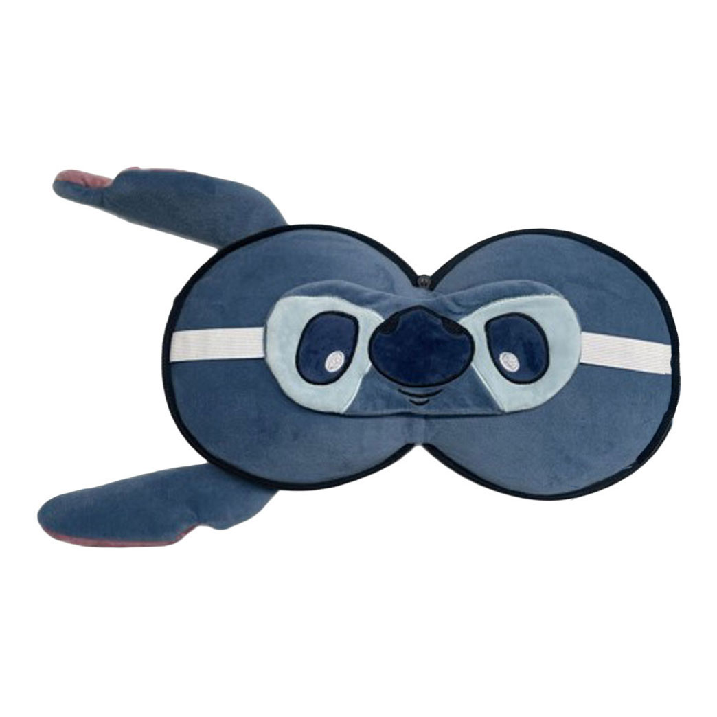 Coussin cervical Lilo & Stitch avec masque