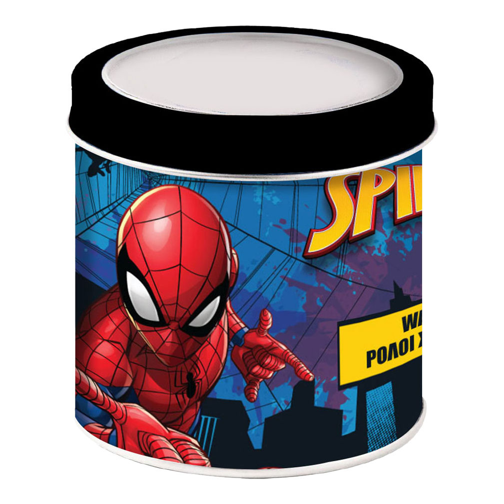 Montre Spider-Man dans une boîte en métal