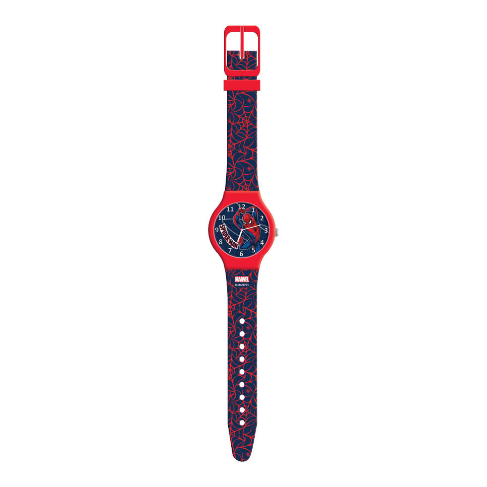 Montre Spider-Man dans une boîte en métal