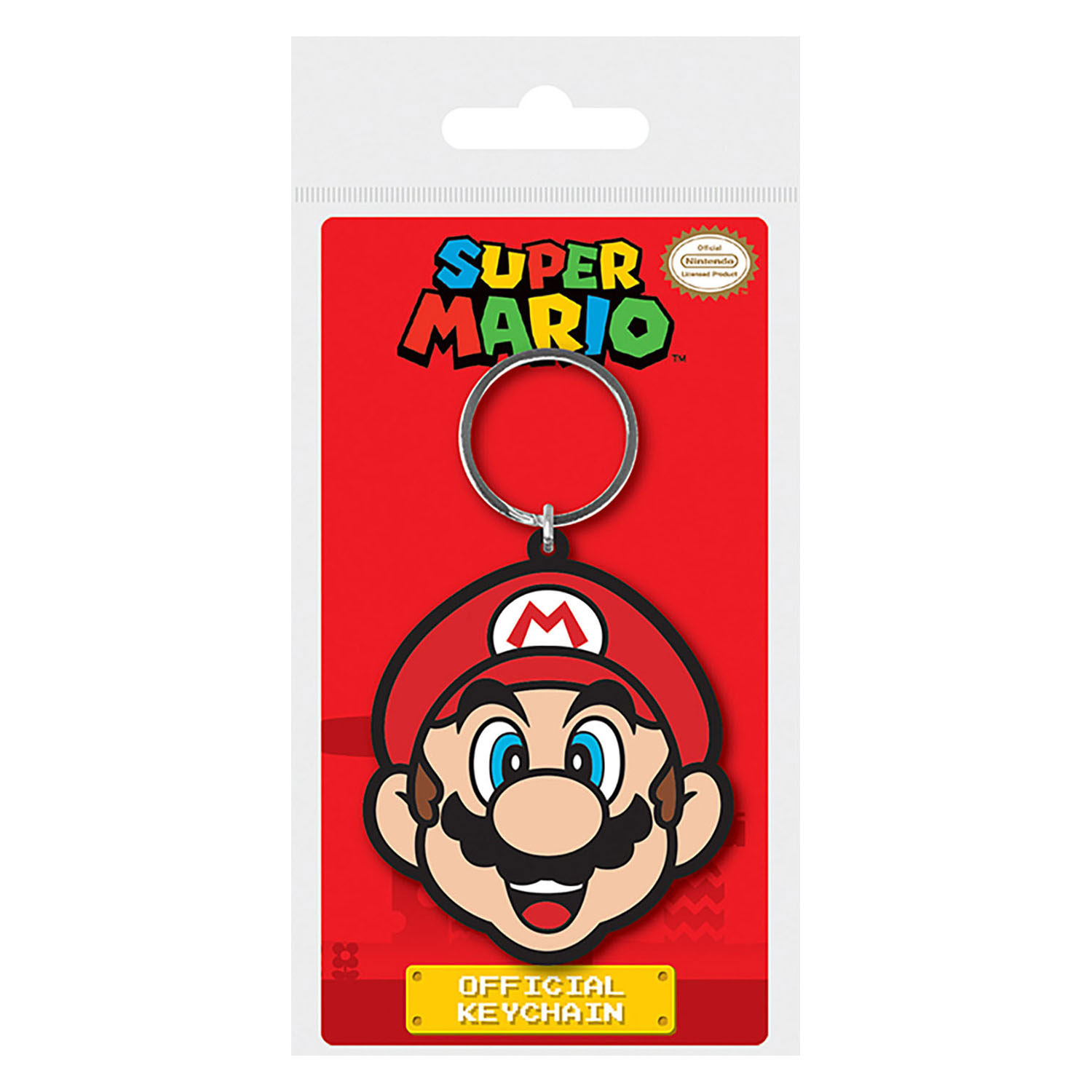 Porte-clés Super Mario en PVC