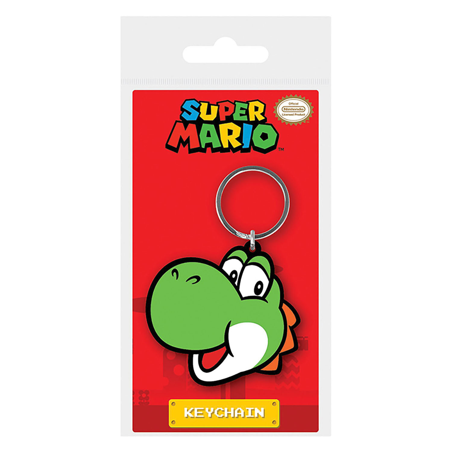 Porte-clés Super Mario Yoshi en PVC