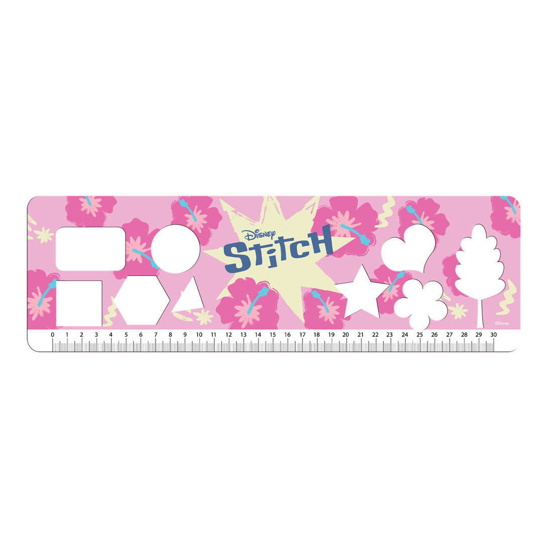 Tekenblok 23x33 cm, 40 Vel met Stickers, Sjabloon en 2 Kleurplaten