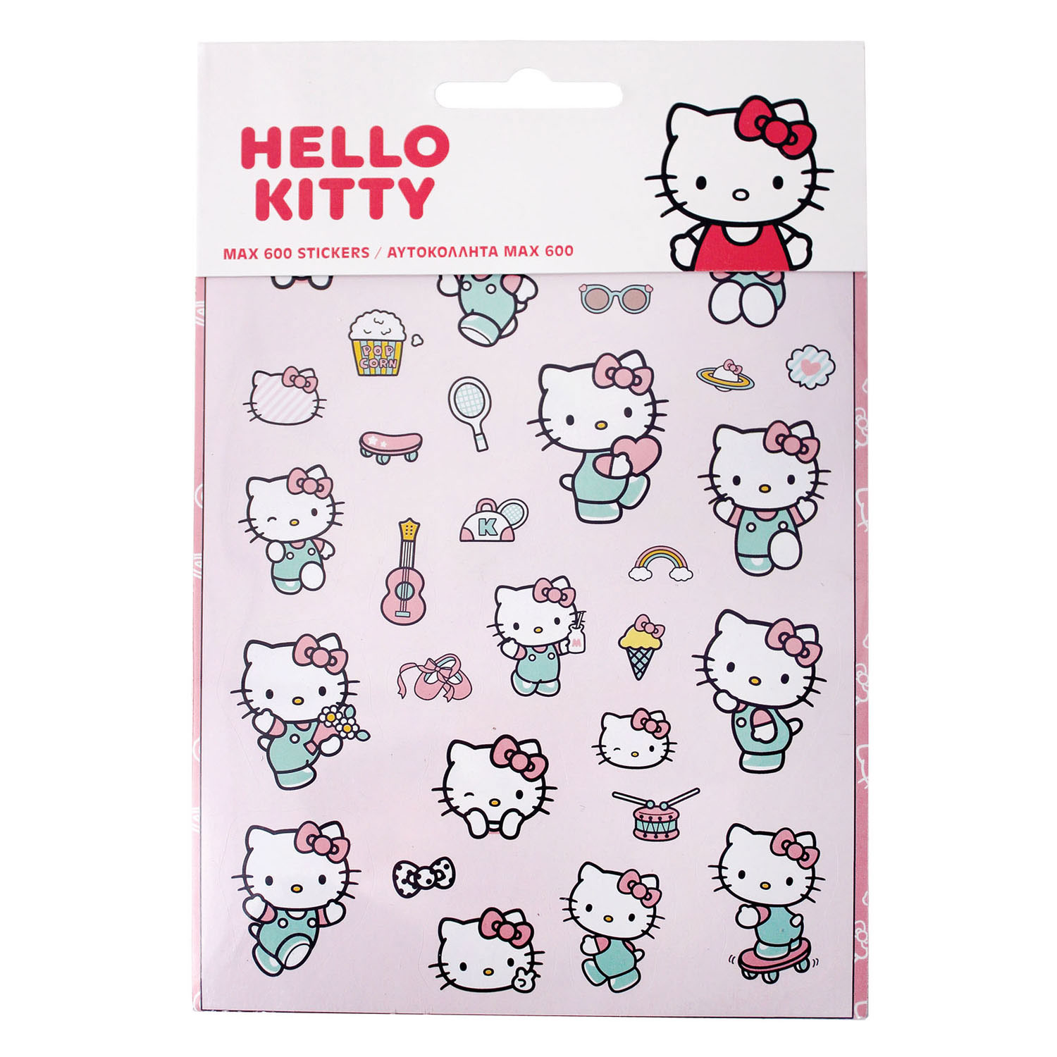 Livre d'autocollants Hello Kitty - 600 autocollants
