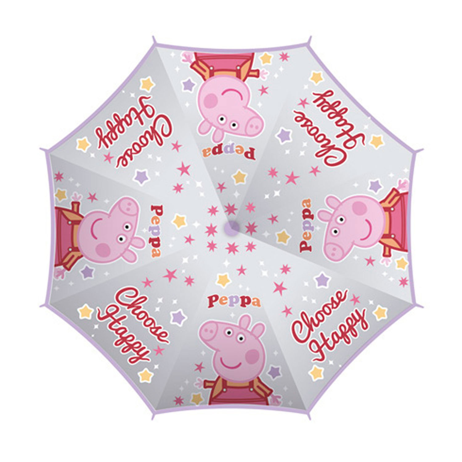 Transparante  Paraplu Peppa Pig - Choose Happy