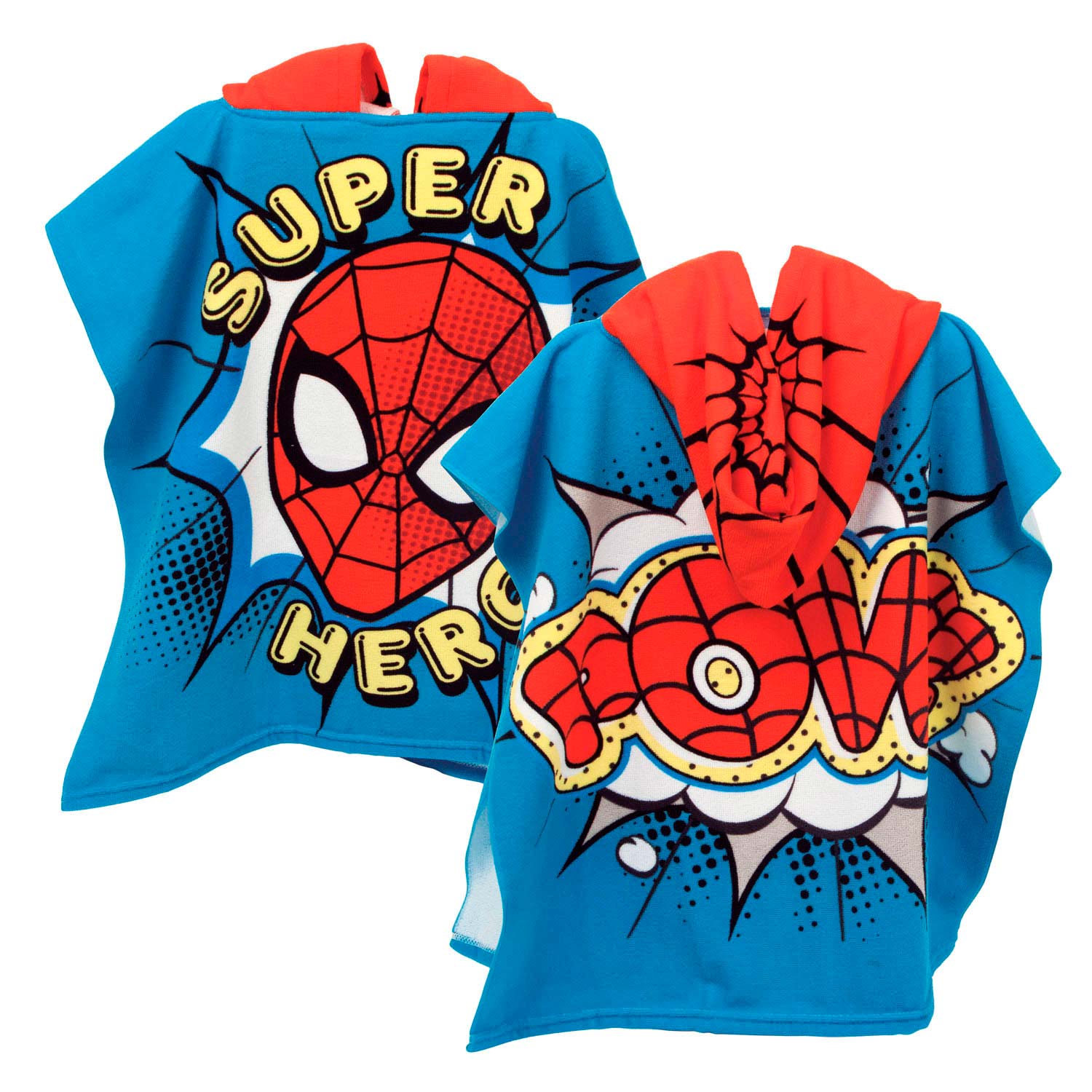 Handdoek Poncho Spiderman