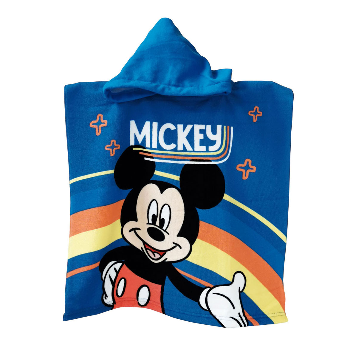 Handdoek Poncho Mickey Mouse, 55x55cm