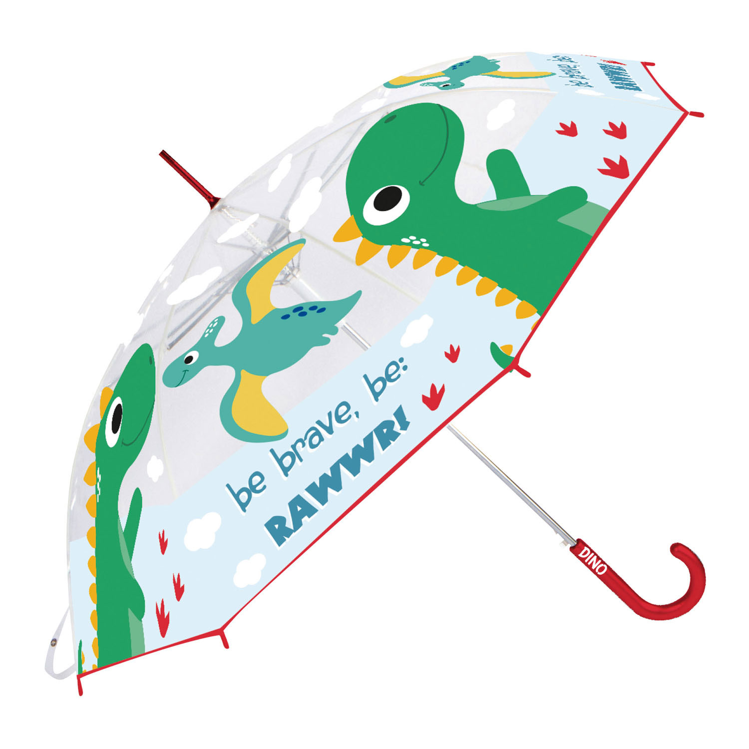 Transparante Paraplu Dinosaurus