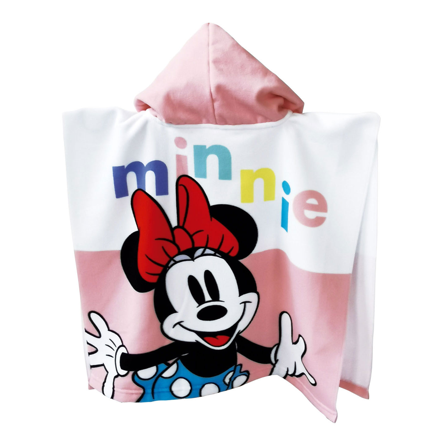Handdoek Poncho Minnie Mouse, 55x55cm