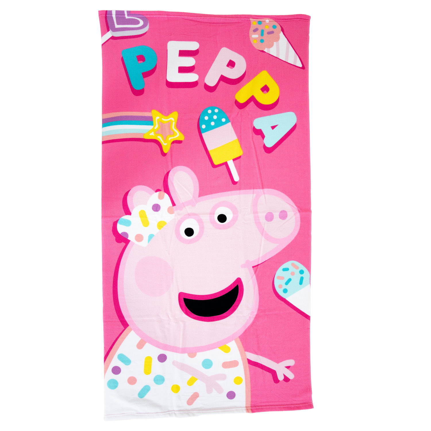 Badhanddoek Peppa Pig, 70x140cm