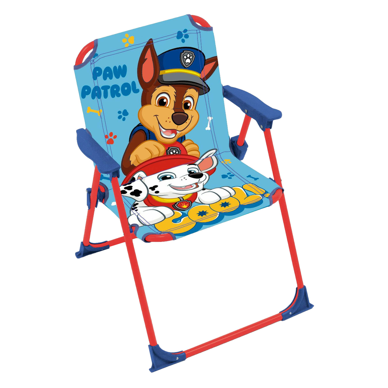 Chaise pliante pour enfant Pat' Patrouille - Bleu