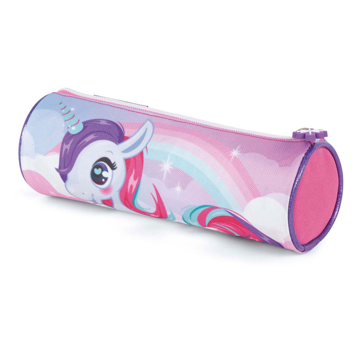 Trousse à crayons licorne