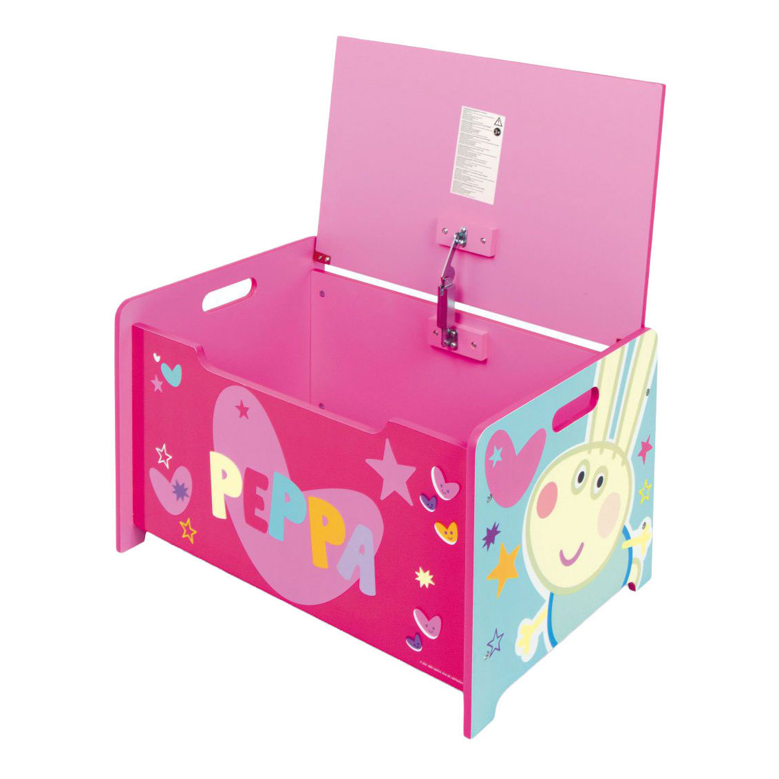 Houten Speelgoedkist Peppa Pig