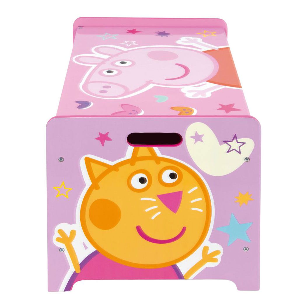 Houten Speelgoedkist Peppa Pig