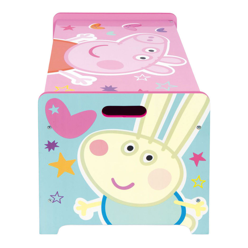 Houten Speelgoedkist Peppa Pig